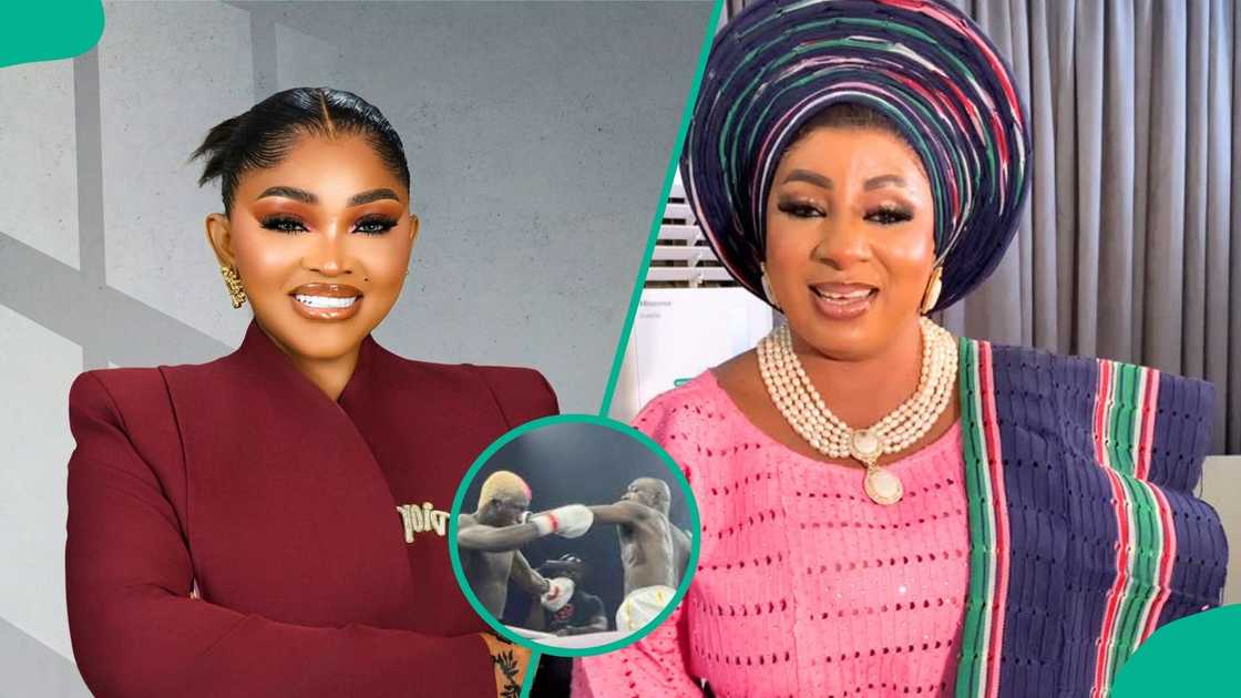 Portable becomes internet laughing stock as Mercy Aigbe and Mide Martins join celebrities mocking his boxing defeat to skitmaker Carter Efe