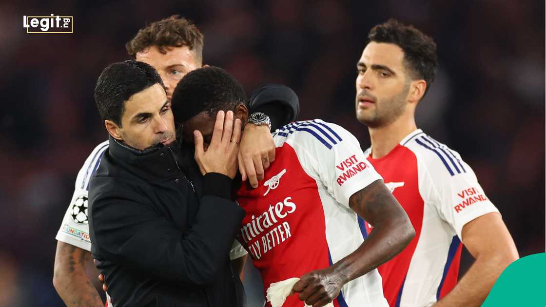 Mikel Arteta, Arsenal, UEFA Champions League, Premier League. Mikel Arteta, Arsenal, UEFA Champions League, Premier League.
