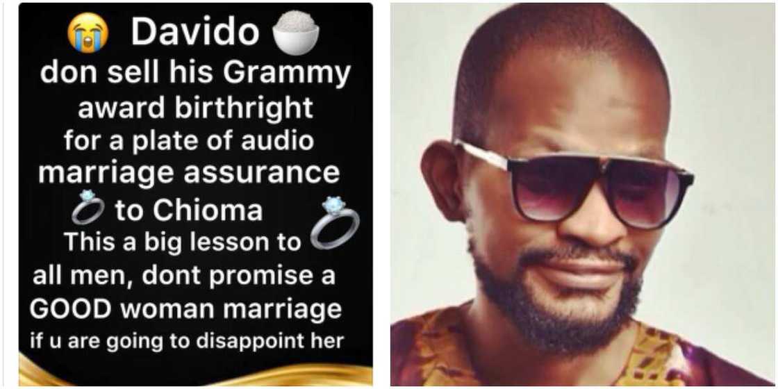 Uche Maduagwu calls out Davido Uche Maduagwu calls out Davido