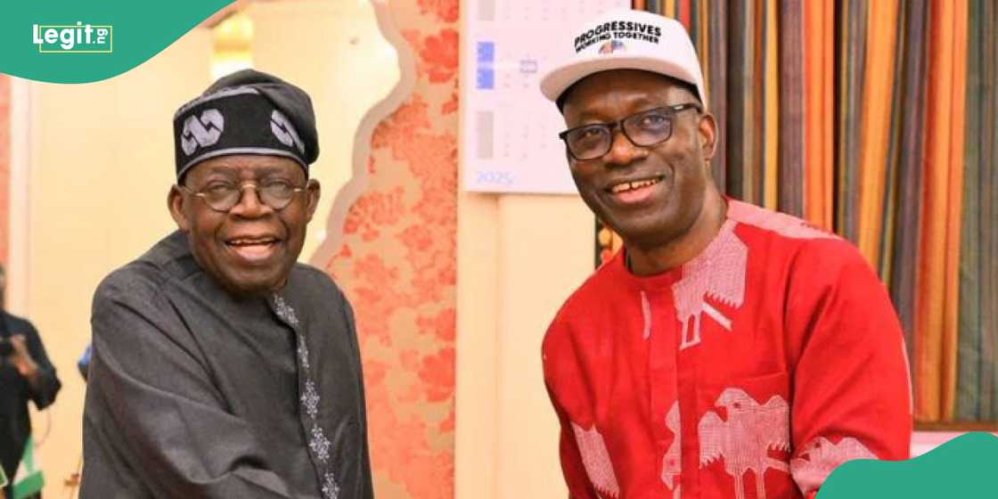 Tinubu Receives Soludo In Abuja ahead of Anambra guber election