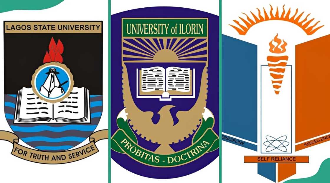 Lagos State University (LASU), University of Ilorin (UNILORIN), Nnamdi Azikiwe University (UNIZIK) logos Lagos State University (LASU), University of Ilorin (UNILORIN), Nnamdi Azikiwe University (UNIZIK) logos