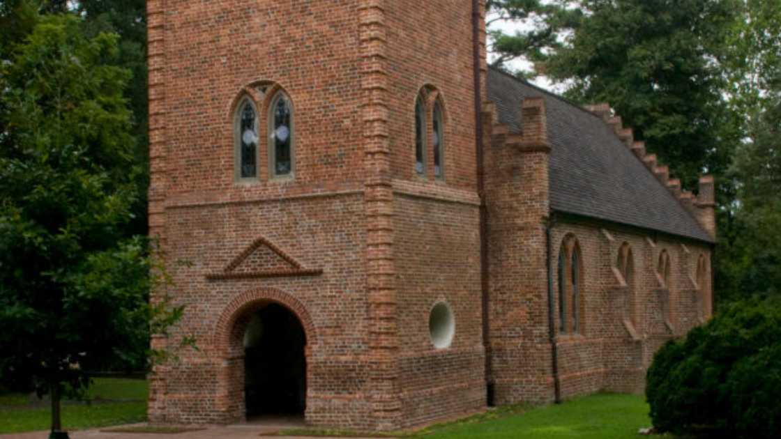 St. Luke&#146;s church, Smithfield, Virginia.