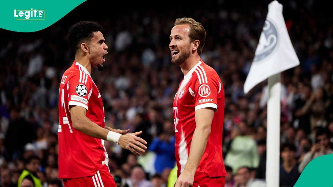 Luis Diaz, Harry Kane, Bayern Munich, Real Madrid, UEFA, Champions League.