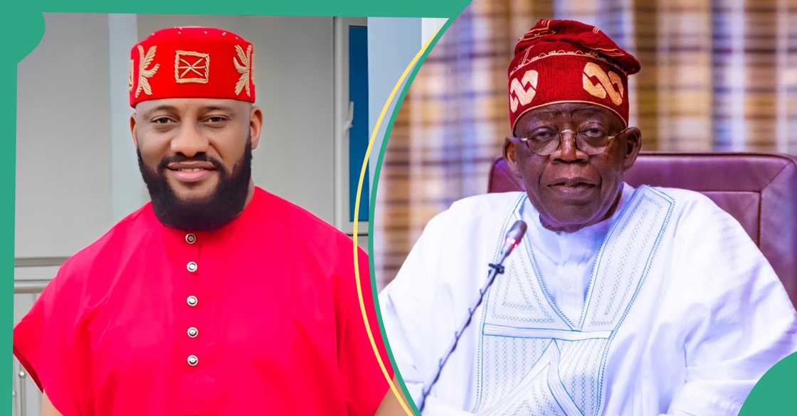 Yul Edochie begs Tinubu Yul Edochie begs Tinubu