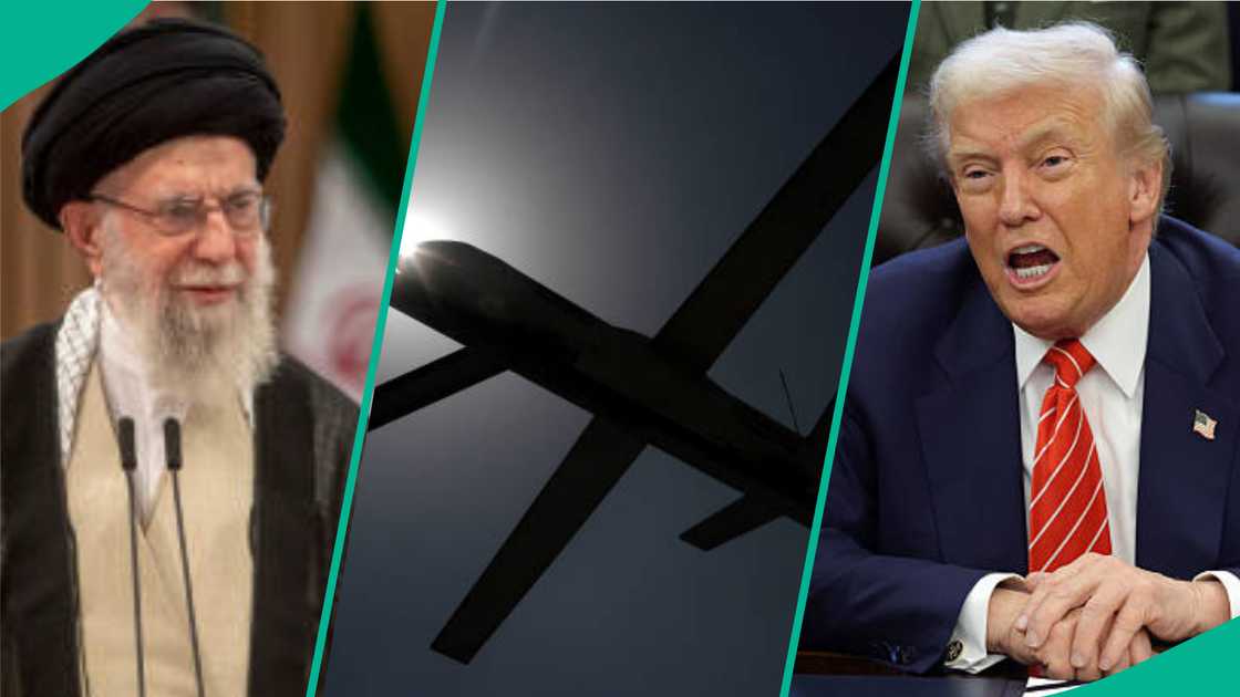 Ayatollah Khamenei da shugaban kasar Amurka Ayatollah Khamenei da shugaban kasar Amurka