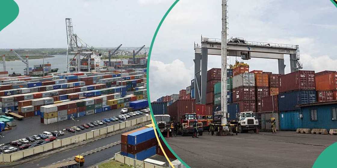 Terminal operator at Apapa port in Lagos state records a 30% surge in exports, which is the highest in 20 years. Terminal operator at Apapa port in Lagos state records a 30% surge in exports, which is the highest in 20 years.