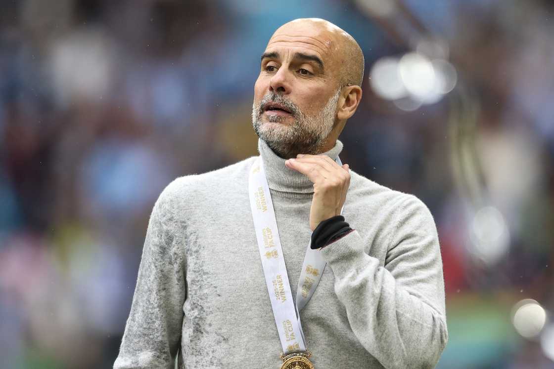 Pep Guardiola, Manchester City, Chelsea, FA Cup, Wembley Stadium.