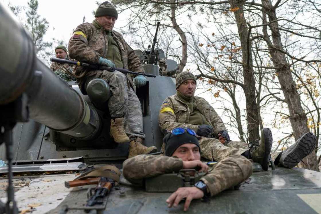 Most Ukrainians on the southern front are middle-aged men who were called for service