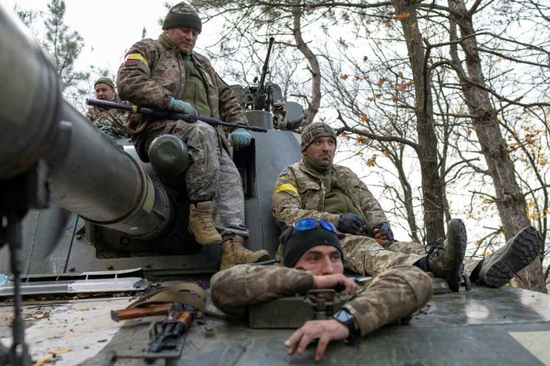 Most Ukrainians on the southern front are middle-aged men who were called for service Most Ukrainians on the southern front are middle-aged men who were called for service