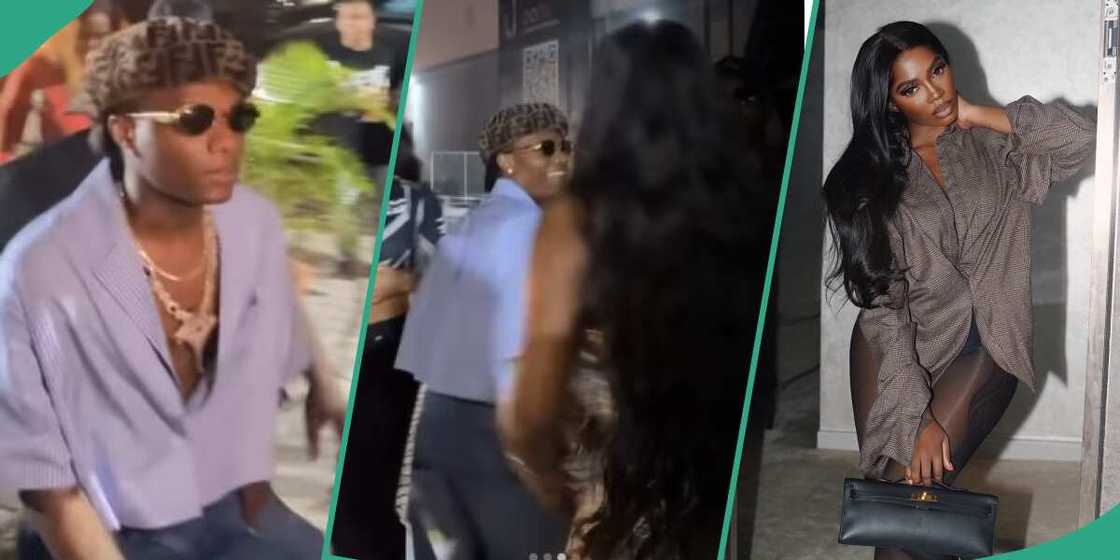 Wizkid's outfit as he hangs out with Tiwa Savage trends Wizkid's outfit as he hangs out with Tiwa Savage trends