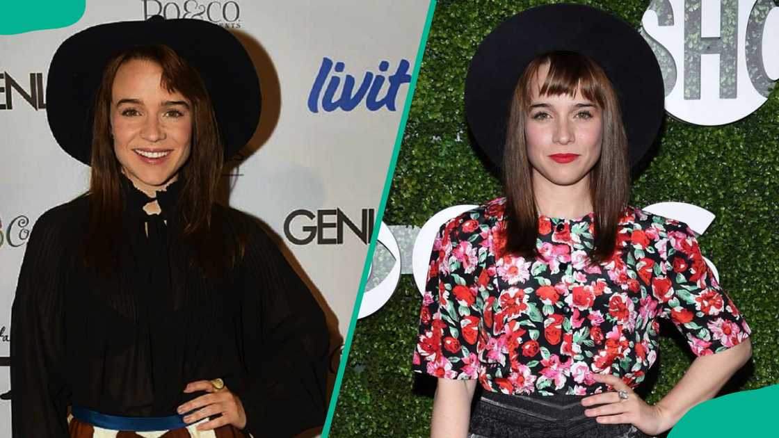 Renée Felice Smith wearing hats on the red carpet