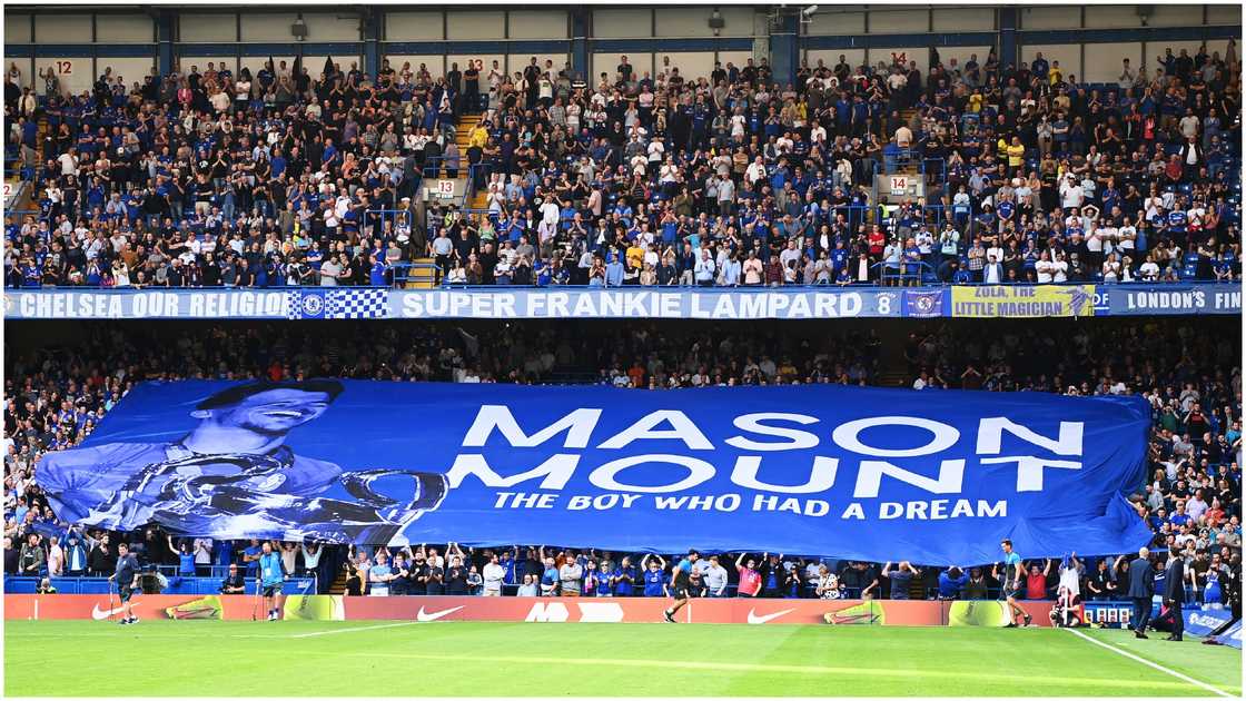 Mason Mount, Chelsea, Stamford Bridge, Premier League. Mason Mount, Chelsea, Stamford Bridge, Premier League.