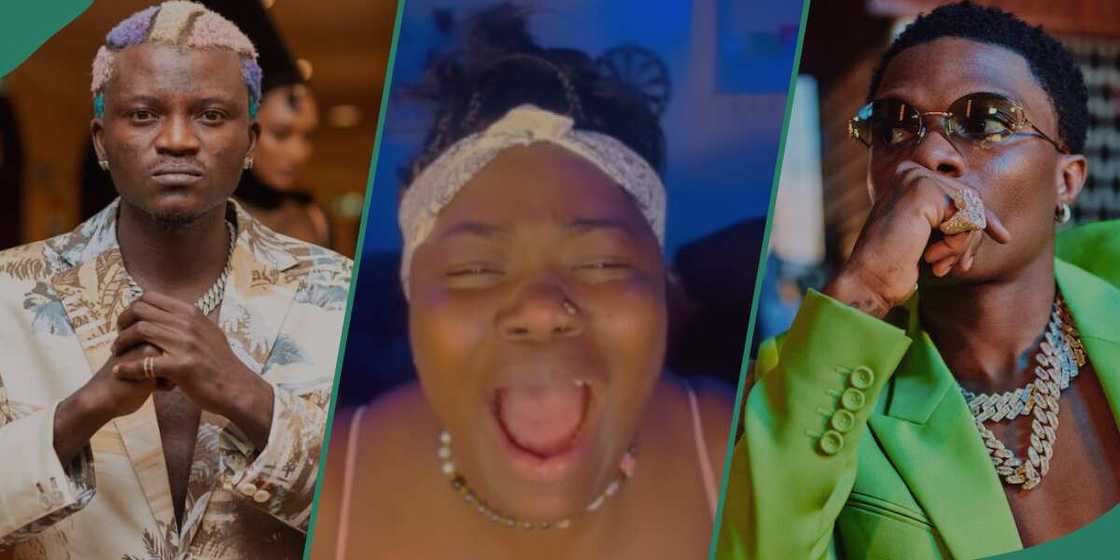 Portable Zazu shares video of lady who hyped him. Portable Zazu shares video of lady who hyped him.