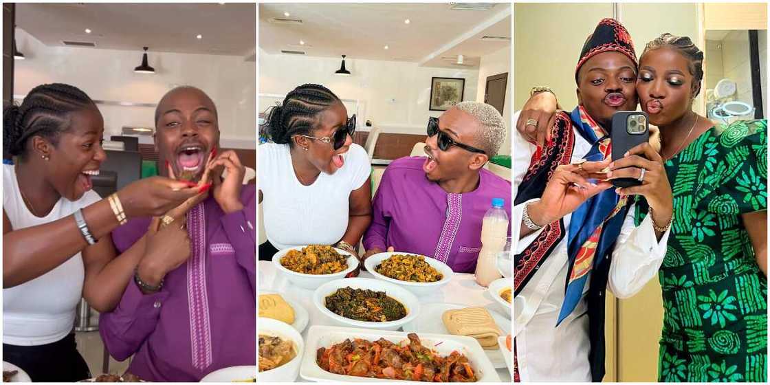 Hilda Baci and Enioluwa eating dog meat, Hilda Baci and Hilda Baci in Akwa Ibom, Hilda Baci and Enioluwa at Akwa Ibom State's innuguration Hilda Baci and Enioluwa eating dog meat, Hilda Baci and Hilda Baci in Akwa Ibom, Hilda Baci and Enioluwa at Akwa Ibom State's innuguration