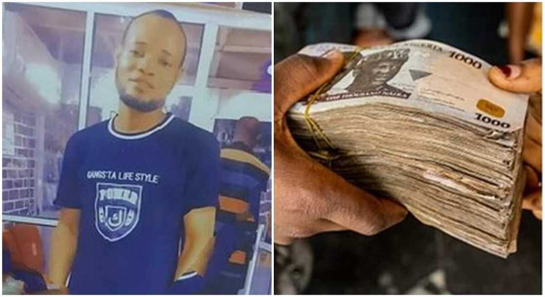 Nigerian man alleges that his younger brother stole his N5.8m. Nigerian man alleges that his younger brother stole his N5.8m.