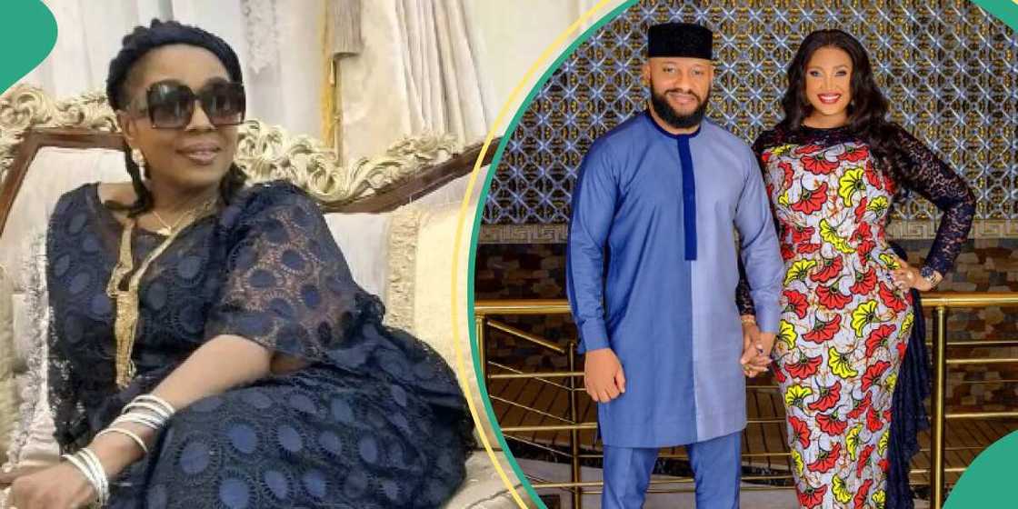 Rita Edochie speaks as Yul Edochie and Judy Austin deny being married. Rita Edochie speaks as Yul Edochie and Judy Austin deny being married.