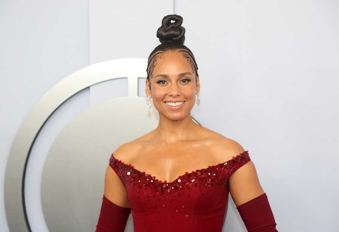 Alicia Keys attends The Annual Tony Awards astatine  David H. Koch Theater astatine  Lincoln Centre successful  New York City