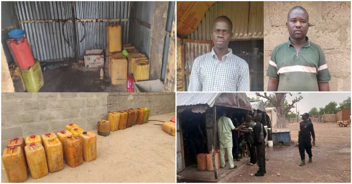 Hotunan Samamen Da Sojoji Suka Kai Mabuyar 'Yan Sakon Boko Haram Hotunan Samamen Da Sojoji Suka Kai Mabuyar 'Yan Sakon Boko Haram