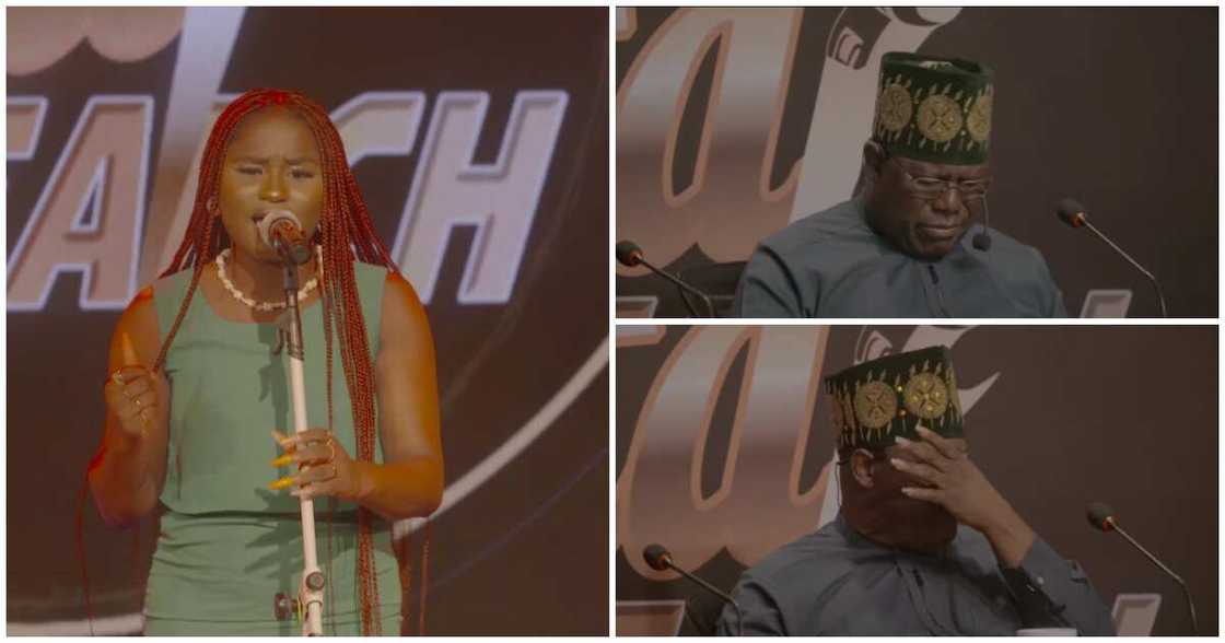 Kenny Ogungbe cries Kenny Ogungbe cries