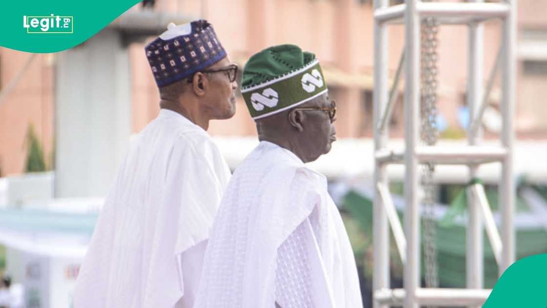 Buhari da Tinubu Buhari da Tinubu
