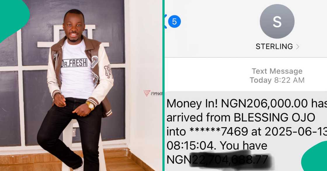 Benue doctor causes uproar after showcasing credit alert he received from unknown person, his account balance trends Benue doctor causes uproar after showcasing credit alert he received from unknown person, his account balance trends