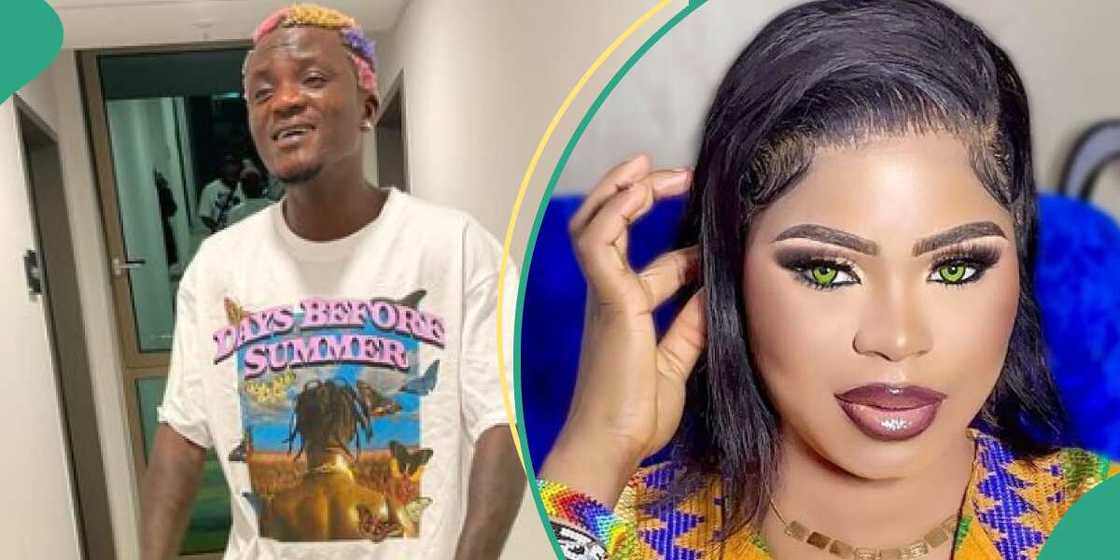 Nigerian singer Portable and his wife