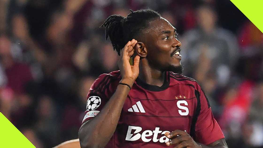 Victor Olatunji has made his Champions League debut Victor Olatunji has made his Champions League debut