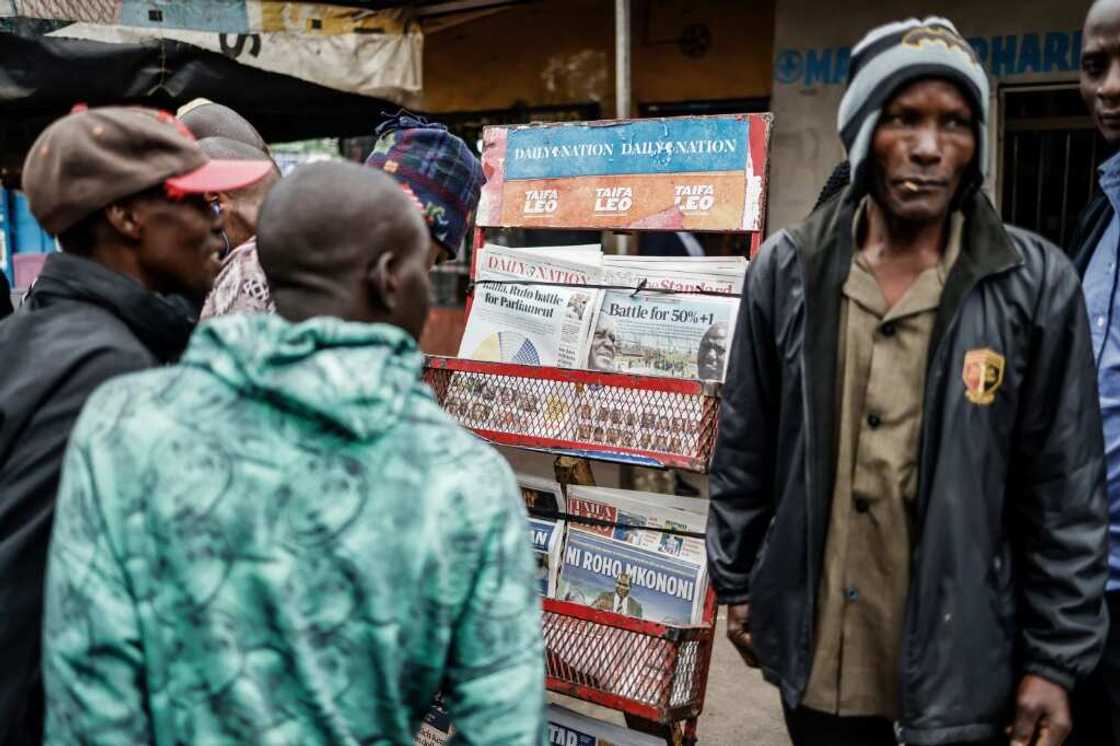 Provisional results point to a tight race between William Ruto and Raila Odinga