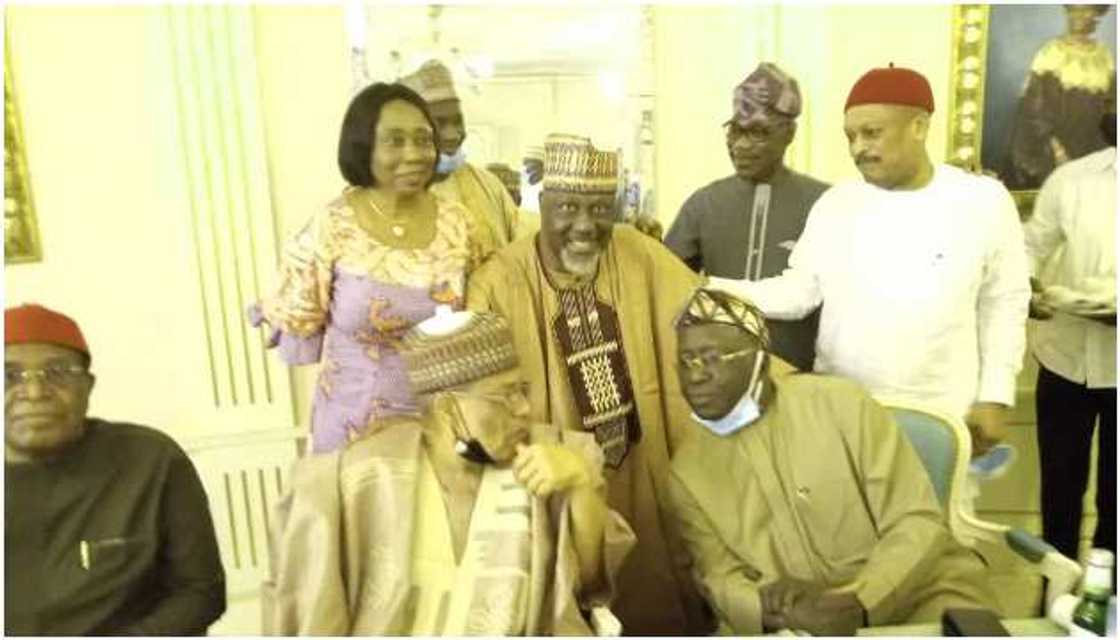 IBB and PDP leaders IBB and PDP leaders