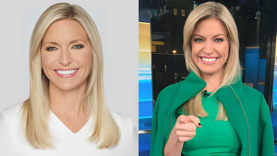 Ainsley Earhardt smiling at the cameras Ainsley Earhardt smiling at the cameras