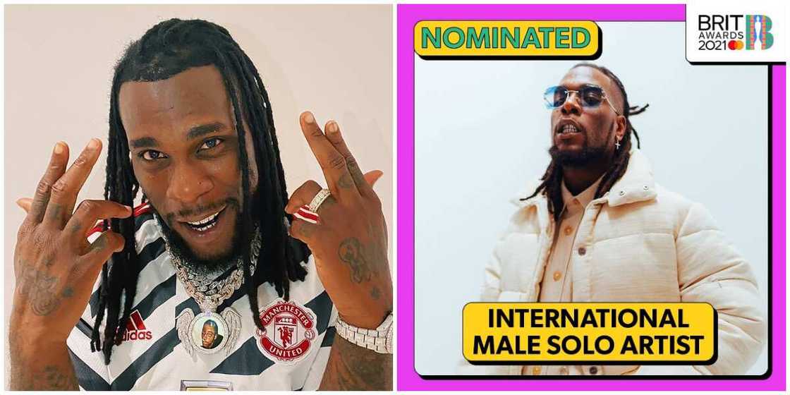 Grammy-Winning Singer Burna Boy Bags International Male Solo Artist Nomination at 2021 BRIT Awards Grammy-Winning Singer Burna Boy Bags International Male Solo Artist Nomination at 2021 BRIT Awards