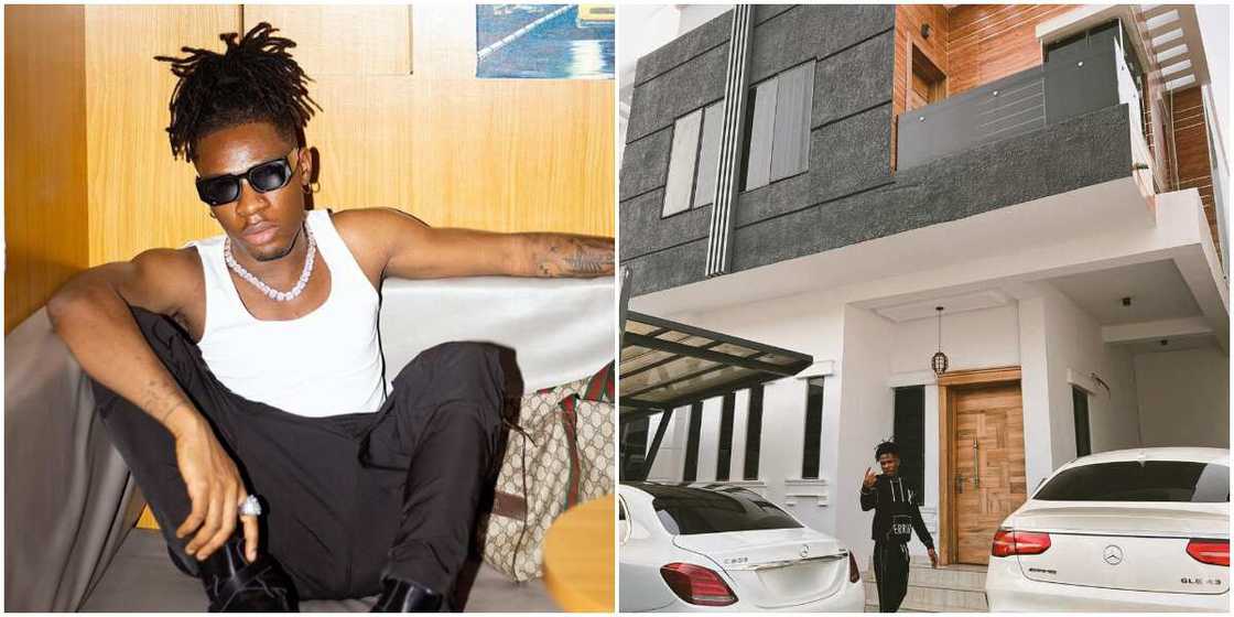 Singer Joyeboy's new house Singer Joyeboy's new house