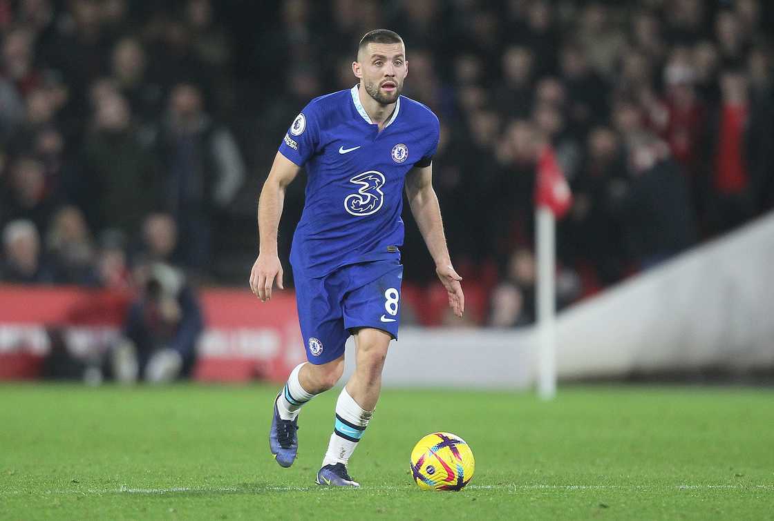 Mateo Kovacic during the Premier League match between Nottingham Forest and Chelsea FC Mateo Kovacic during the Premier League match between Nottingham Forest and Chelsea FC