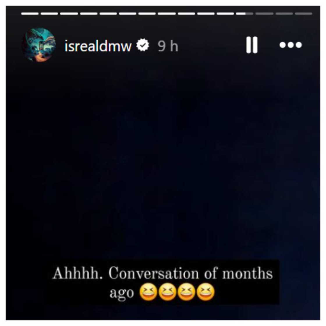 Isreal DMW reacts to leaked audio chat between him and Sophia Momodu Isreal DMW reacts to leaked audio chat between him and Sophia Momodu