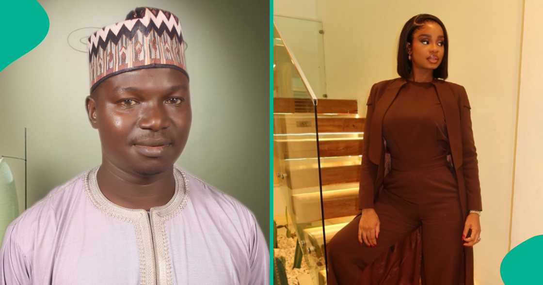 Nigerian man draws people's attention to something he noticed about Priscilla at her wedding Nigerian man draws people's attention to something he noticed about Priscilla at her wedding