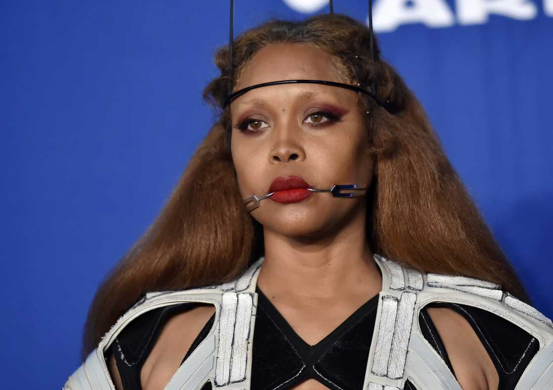 Erykah Badu attends the Soul Train Awards astatine  the Orleans Arena successful  Las Vegas, Nevada