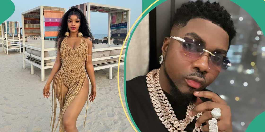 New video of Nickie DaBarbie puffing Shisha emerges online. New video of Nickie DaBarbie puffing Shisha emerges online.