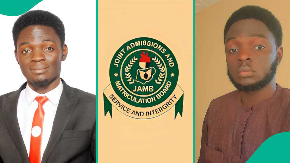Man shares JAMB result that made him gain admission into university. Man shares JAMB result that made him gain admission into university.