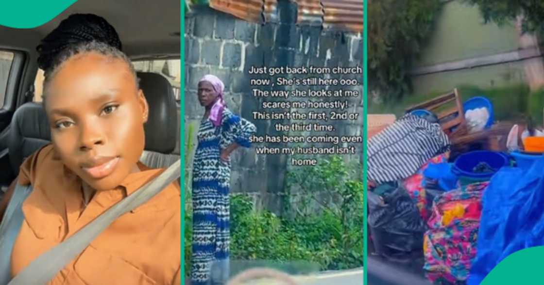 Lady shares how her husband's ex arrived at her marital home with her belongings. Lady shares how her husband's ex arrived at her marital home with her belongings.