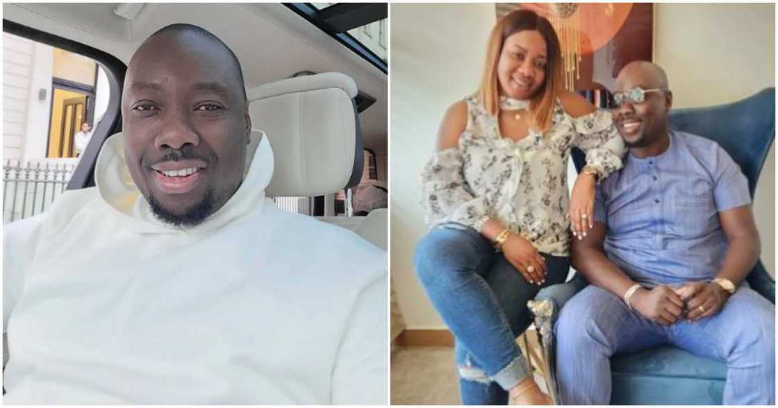 Obi Cubana and his wife Obi Cubana and his wife