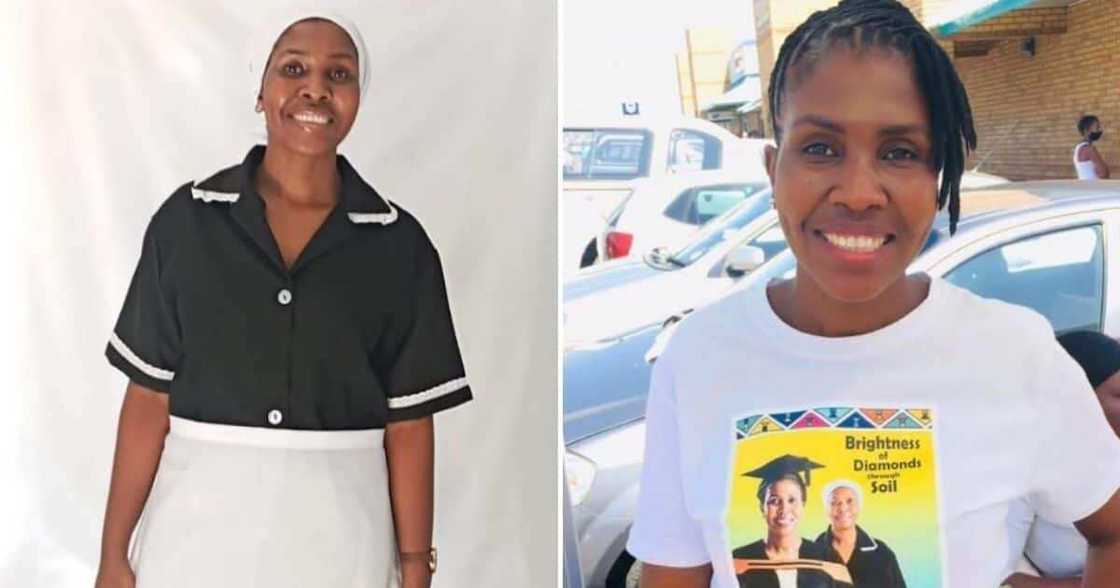 Woman, Domestic Worker, Graduated With Degree, Help Other Helpers, Ntombizodwa Woman, Domestic Worker, Graduated With Degree, Help Other Helpers, Ntombizodwa