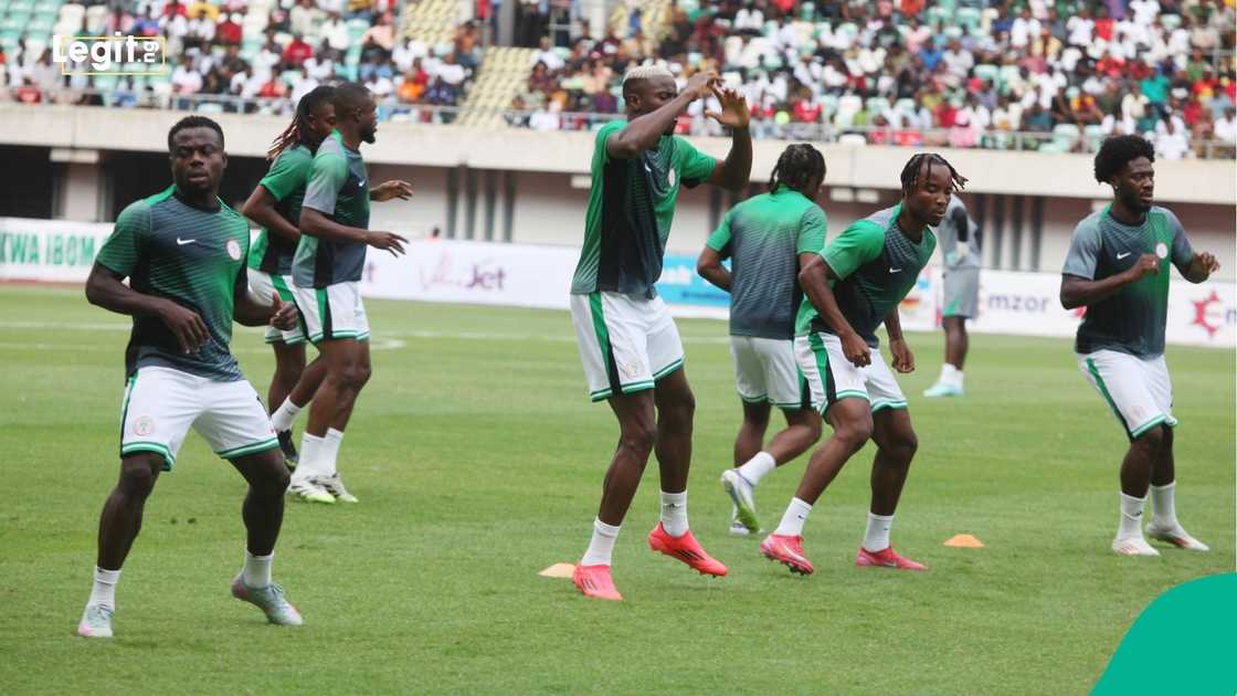 Super Eagles, 2026 FIFA World Cup qualifier, Nigeria, Rwanda, Godswill Akpabio, Stadium, Uyo.