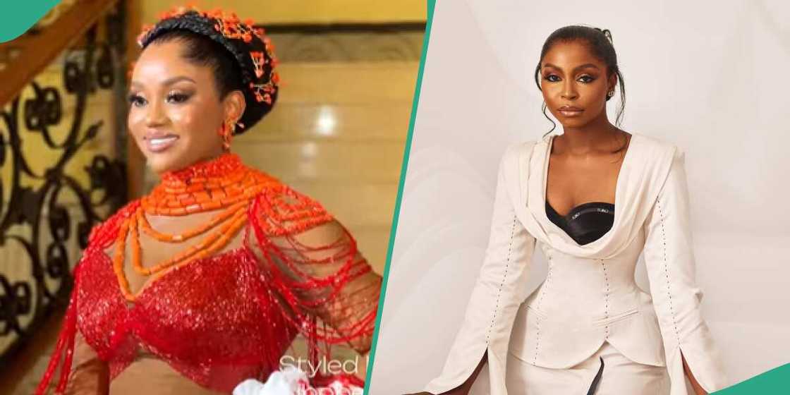 Chioma and Sandrah slay in lovely attire Chioma and Sandrah slay in lovely attire