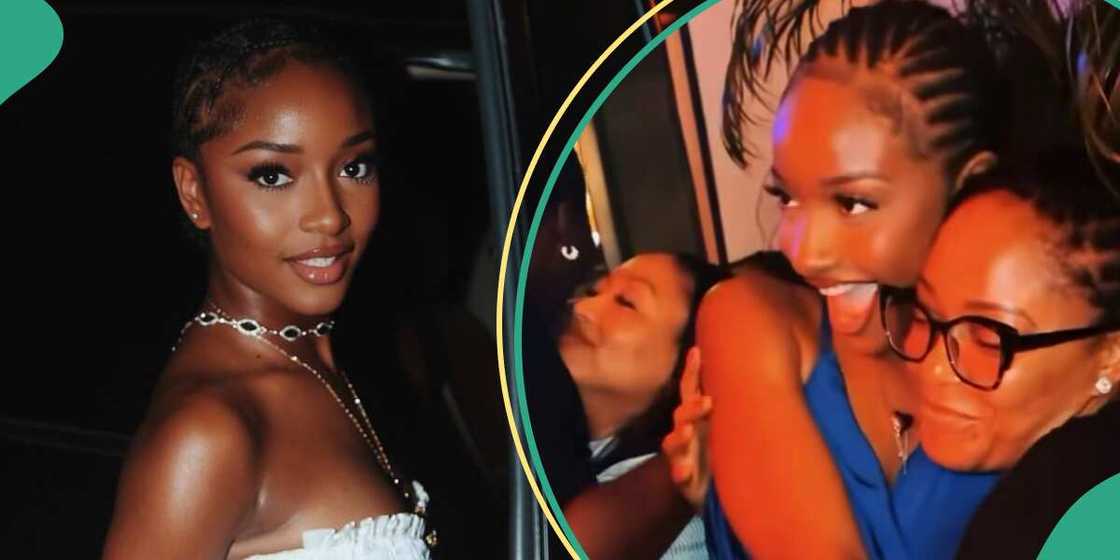 Video of Ayra and her mum spark reactions online. Video of Ayra and her mum spark reactions online.