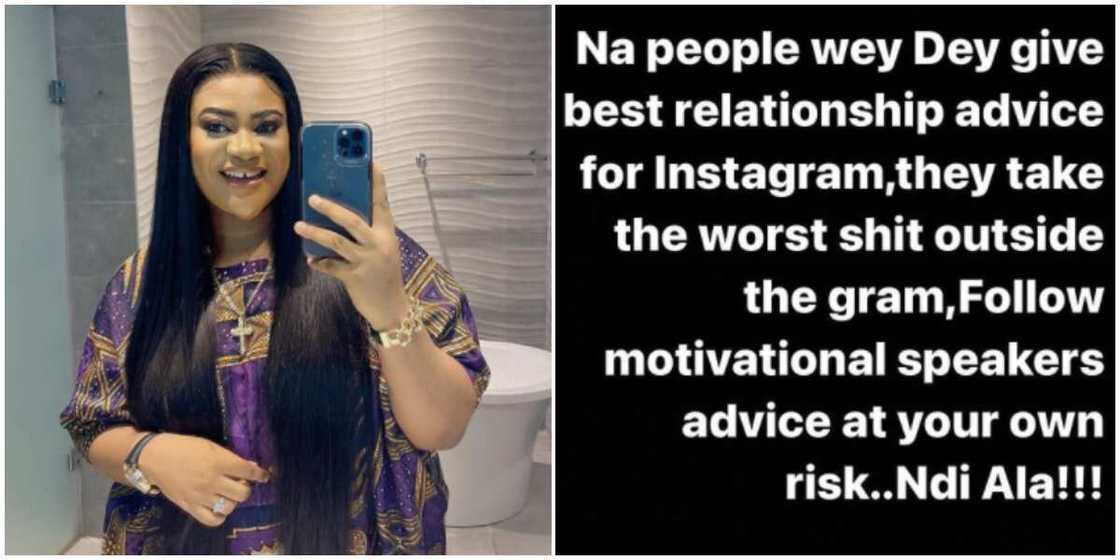 Nkechi Blessing gives relationship advice