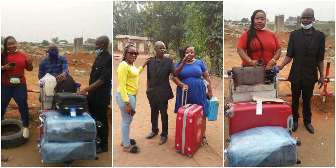 Nigerians Help Man Who Has Been Bedridden and Sick Return to the Country after 29 Years in South Africa Nigerians Help Man Who Has Been Bedridden and Sick Return to the Country after 29 Years in South Africa