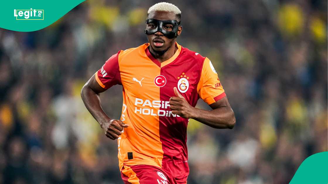 Victor Osimhen, Galatasaray, Fenerbahce, Ulker Stadium, Kadikoy, Istanbul, Turkiye, Super Lig.