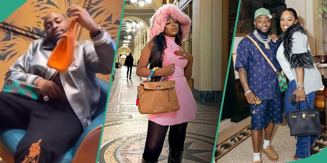 Davido spotted Hermes shop days after Sophia was taunted for carrying a fake Davido spotted Hermes shop days after Sophia was taunted for carrying a fake