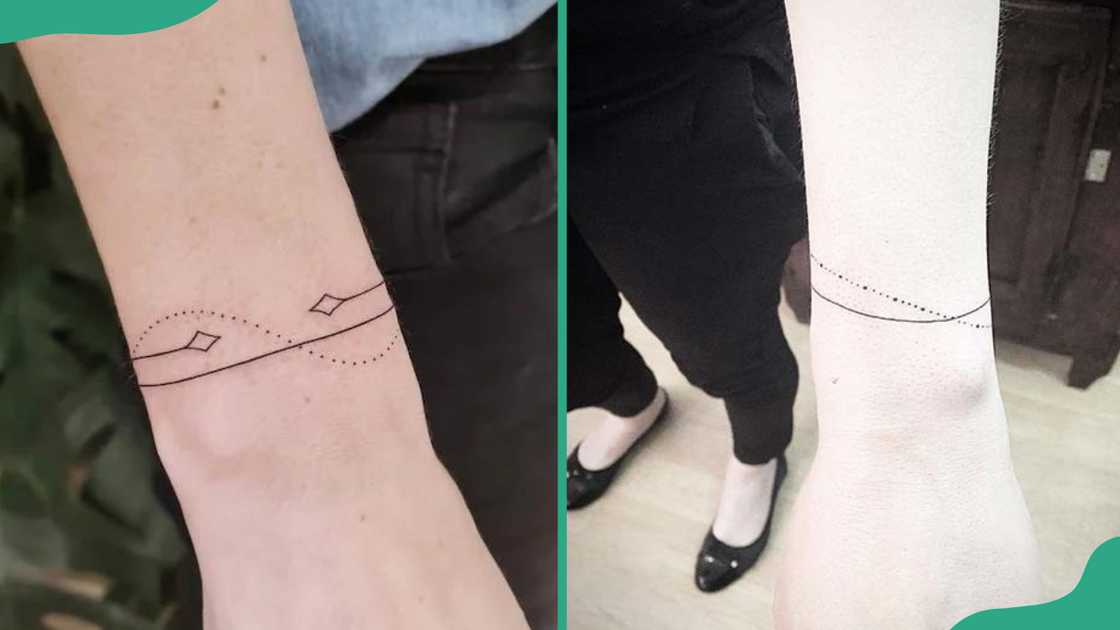 Simple bracelet tattoos Simple bracelet tattoos