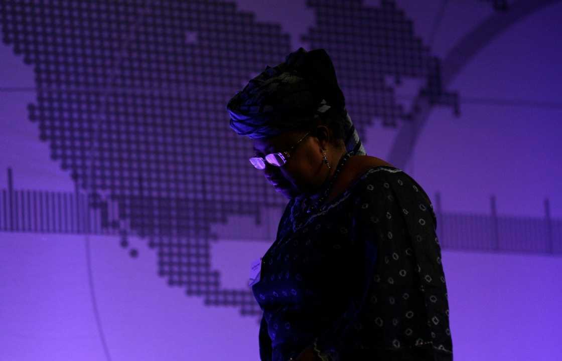 Ngozi Okonjo-Iweala at a conference on world poverty in London in 2009